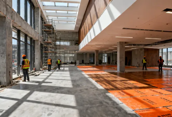 Ram Board commercial construction floor protection